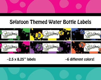 Roblox Themed Water Bottle Label Etsy - 