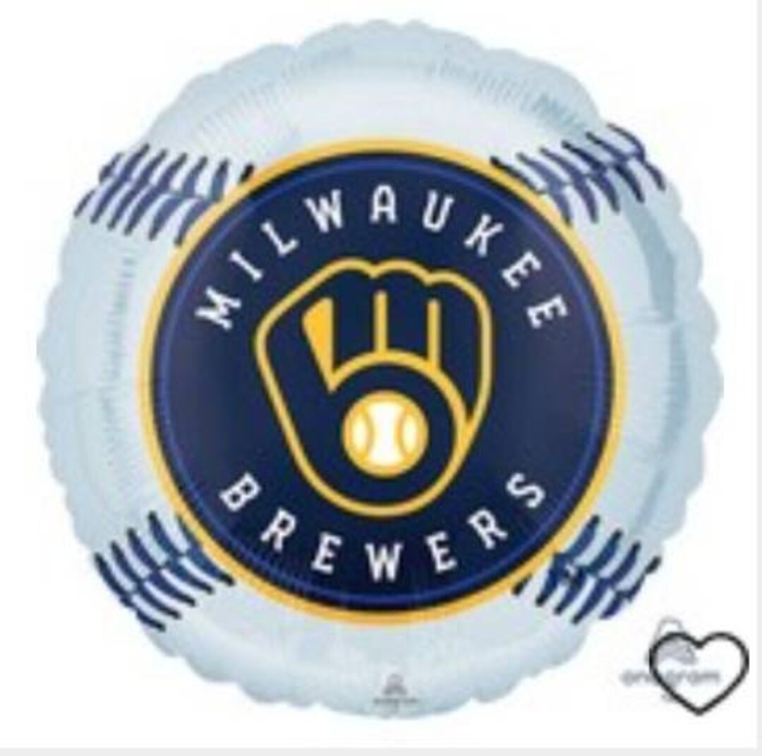 18 MLB Milwaukee Brewers Balloon Etsy