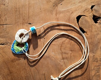 Porcelain necklace 3 pieces