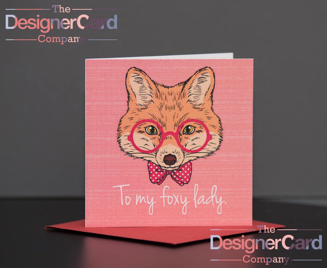 Foxy Lady 2x4 Inches Fall Colors Water Color Original OOAK