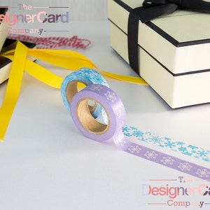 Gemengde Pack Christmas sneeuwvlok Design Washi Tape-Masking Tape Snow
