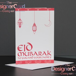Cartão Eid Árabe Eid Mubarak Ramadan Cartão Islâmico