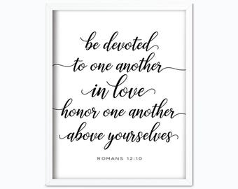 romans 12 10 etsy