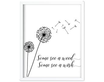 Download Dandelion quotes | Etsy