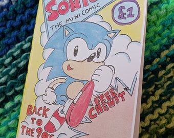 Sonic the Mini Comic  - mini zine