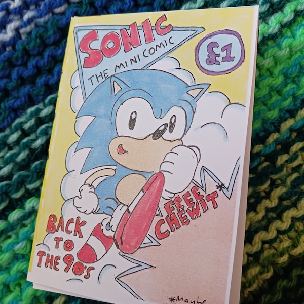 Sonic the Mini Comic  - mini zine