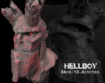 Hellboy 34cm/13.4inch 3D Printed Model Painted