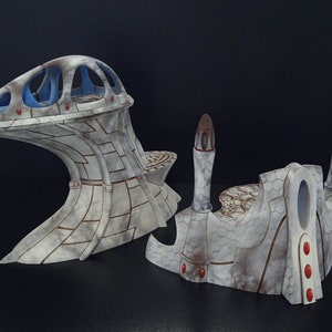 3D Printed Craftworld Scenery Terrain - SET B for War Games 28mm/32mm Painted
