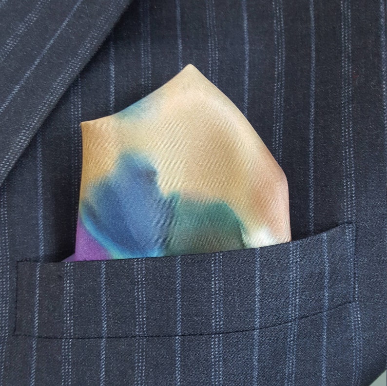 one of a Kind Men/'s Pocket Squares Great for Wedding Parties and Gifts Unique