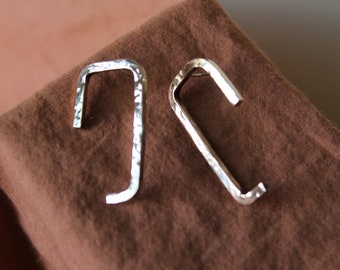 Squiggle Brass Earring Collection: 03