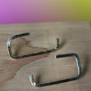 Squiggle Brass Earring Collection: 03 image 4