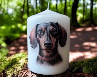 Dachshund Candle | Sausage Dog Home Decor