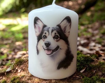Corgi Dog Candle, Unscented Home Decor