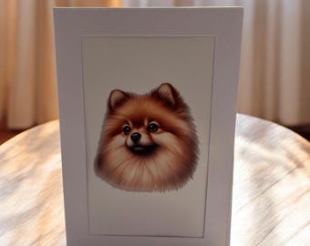 Dog Breed Greetings Card: Framed Keepsake for Gifting