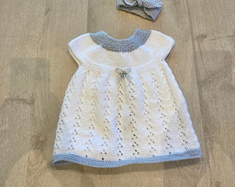 Robe Bebe Tricot Etsy