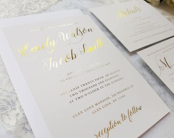 elegant invitations etsy