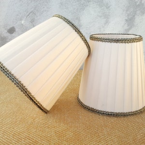 Pleated Chandelier Lampshades – Handmade in Italy