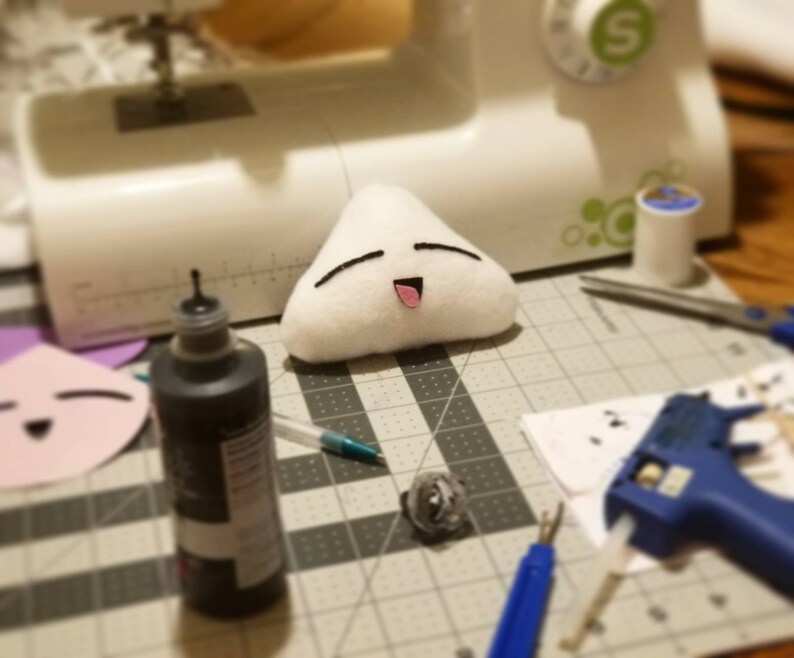 Fruits Basket Inspired Tohru Onigiri rice ball plushie Etsy