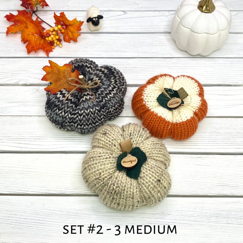 Pumpkin Home Decor, Handmade Farmhouse Kitchen Decor, Rustic