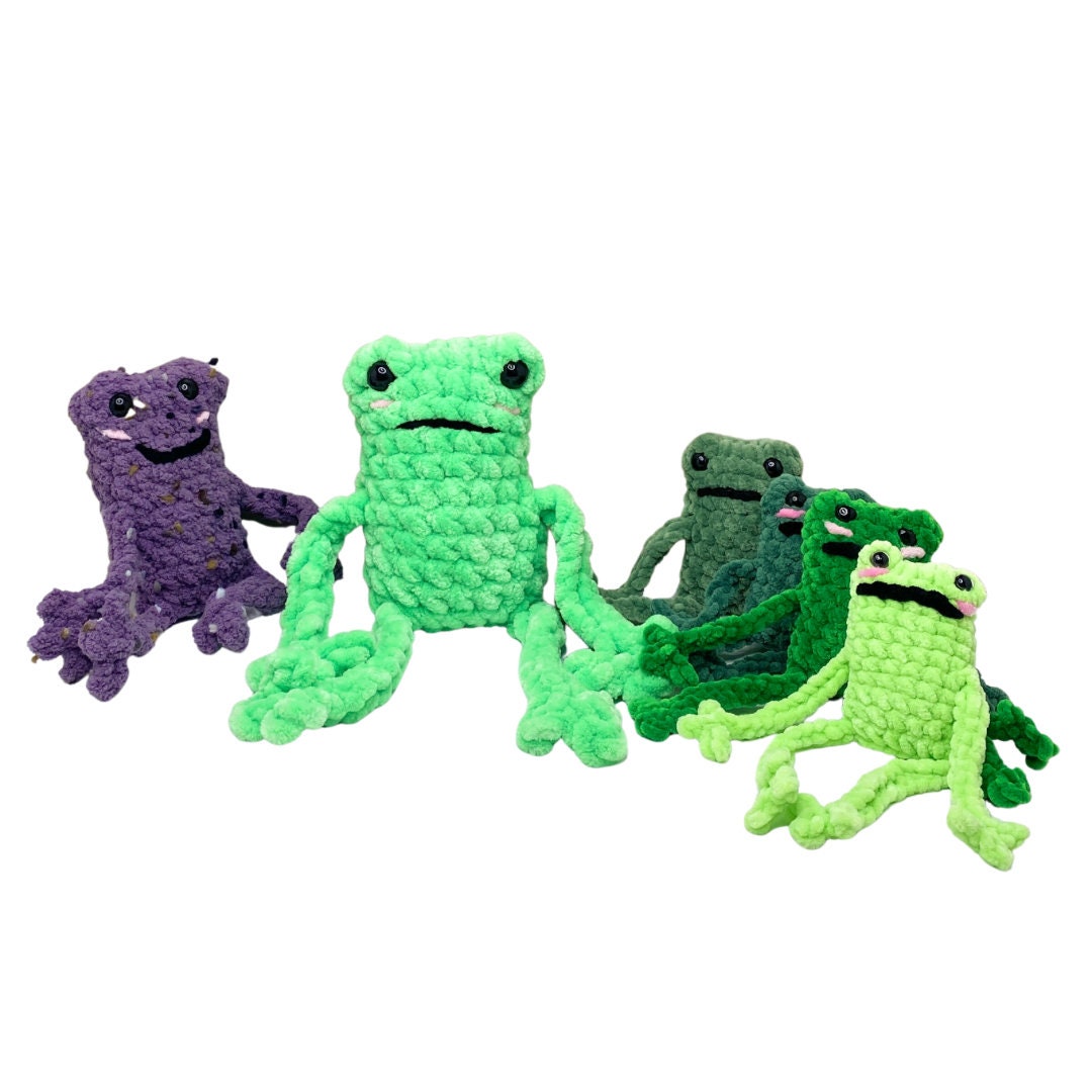 Leggy Frog Stuffy, Froggy Plushie for Child, Cute Stuffy for Grandchild,  Gift for Frog Lovers, Birthday Gift for Kids, Easter Basket Stuffer 