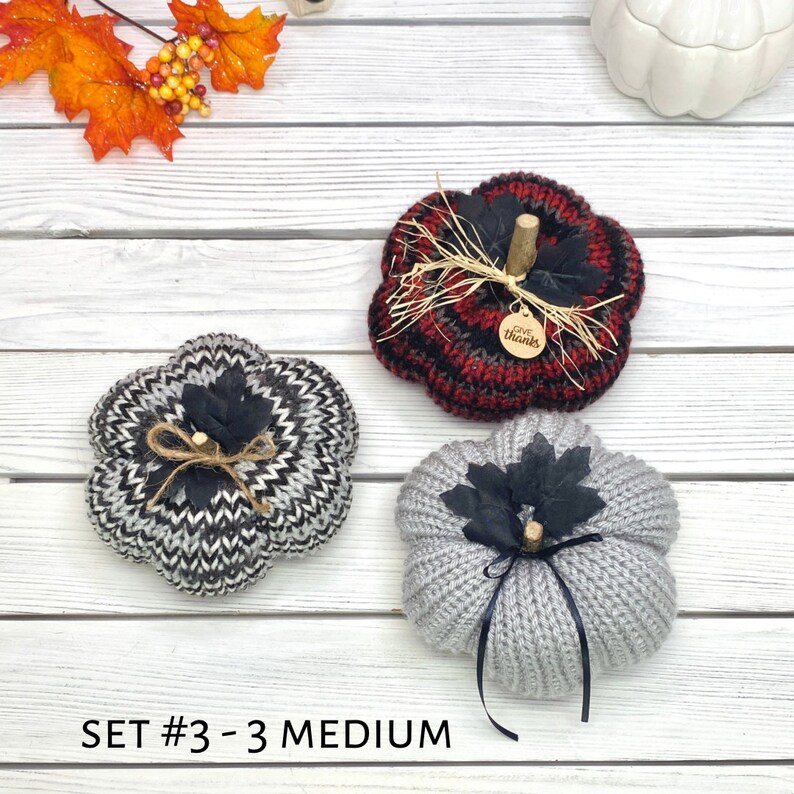 Pumpkin Home Decor, Handmade Farmhouse Kitchen Decor, Rustic