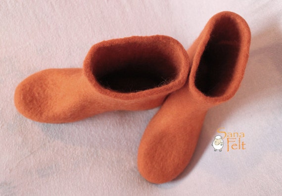 Frau Winterstiefel, Größe 8, Wolle, orange Stiefel, Mädchen Schuhe, Hand Filzen, gefilzte Wolle, umweltfreundlich, Dame Stiefel, orange gefilzt Schuhe Mädchen Winterstiefel, gefilzter Wolle, rosa Stiefel, Mädchen Schuhe, Hand Filzen, Wollfilz, umweltfreundlich, Lady Stiefel, gefilzte Schuhe,