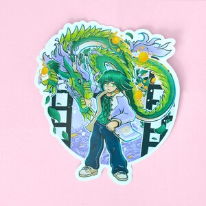 Hikaru no Go Spirit Partner Sticker Set 4 Gloss Vinyl Hikago Sticker Set of 3 image 6