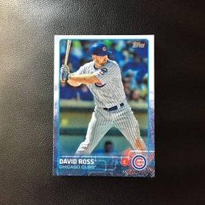 David Ross MLB Baseball Trading Card Mint Condition Card Zeer goede Chicago Cubs World Series Speler door The Topps Company