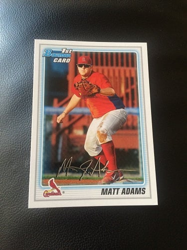 Matt Adams MLB Baseball Trading Rookie Card RC Mint Condition 1st