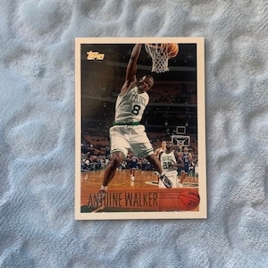 Swingman Antoine Walker Boston Celtics 1996-97 Jersey