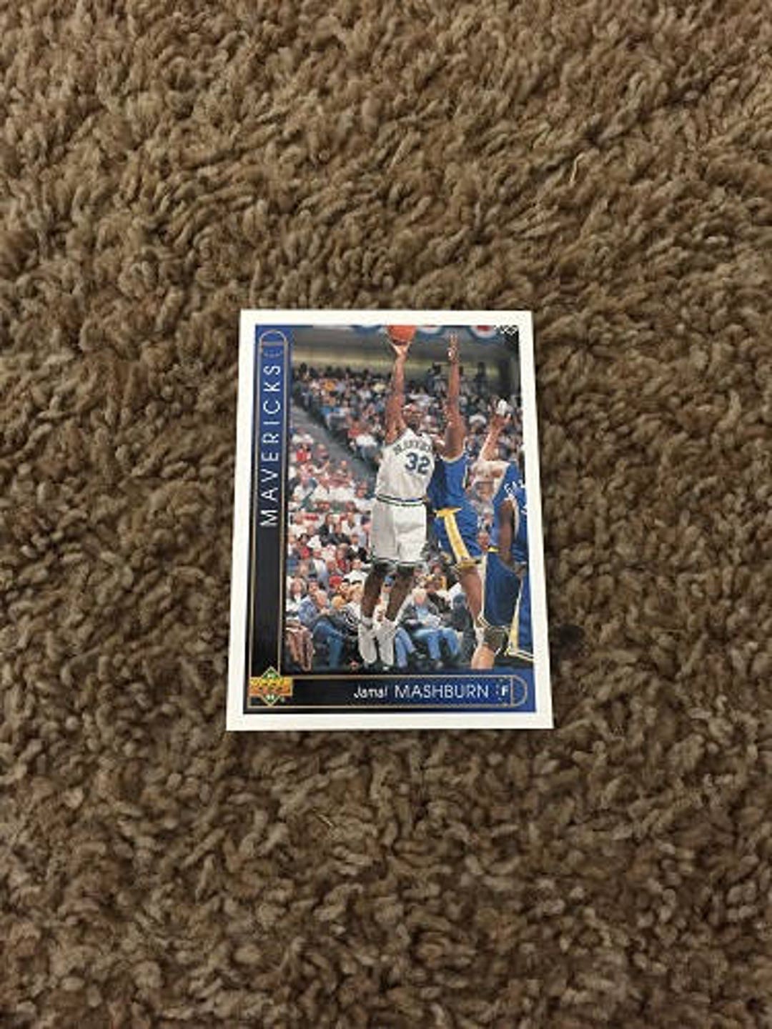 Jamal Mashburn NBA Rookie Trading Card Mint Condition RC Very Good