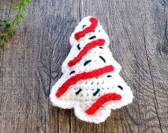 Little Debbie Christmas Tree Plushie, Handmade Stuffed Toys, Holiday Decor, Soft Christmas Decor, Christmas Toys