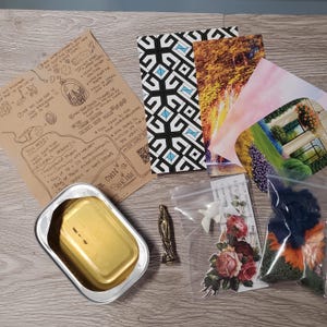 DIY Blessed Mother Magnet Shrine Kit