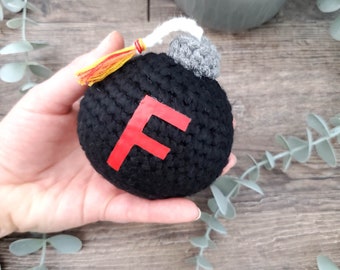 F Bomb Soft Pocket Stress Reliever, Fidget Toy, Anxiety Relief Gift, ADHD Toy, Funny stress relief, office desk decor, funny prank gift