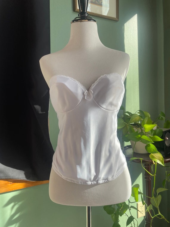 Vintage corset 36c white - Gem