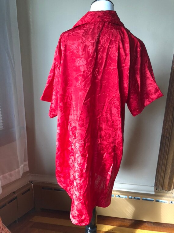 OS / small / vintage / red satin collection / pai… - image 2