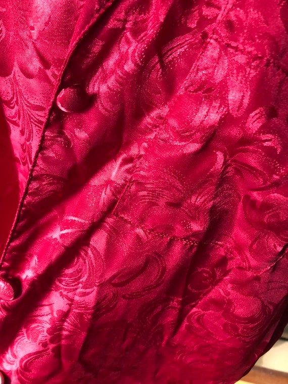 OS / small / vintage / red satin collection / pai… - image 4