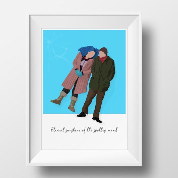 Eternal Sunshine of the Spotless Mind Film - Kunstdruck Poster - Mehrere Größen