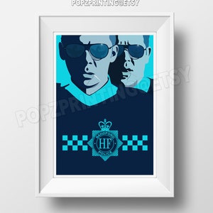 Police de Sanford - Poster impression d&#39;art - Plusieurs tailles