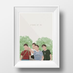 Stand By Me Art Print Poster - Multiple Sizes