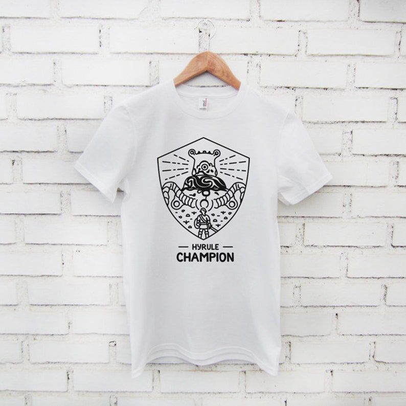 Hyrule Champion Gamer T-shirt Minimalist Zelda Inspired - Etsy