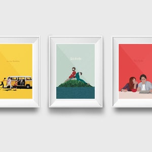 Dano Movies 3 Art Prints Set - Posters - Multiple Sizes
