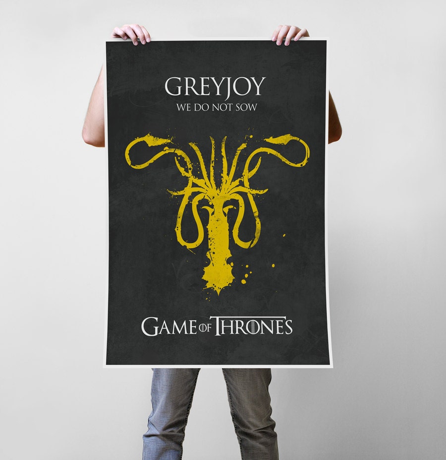 House Greyjoy Decor - Etsy, image size:900x927
