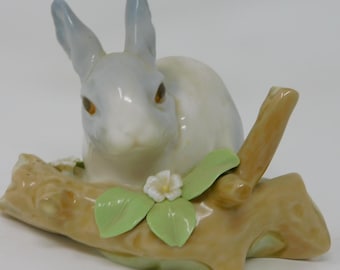 Lladro Rabbit With Butterfly “that Tickles” 5888 Porcelain