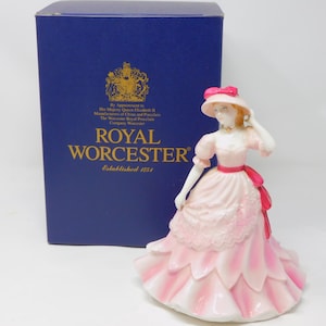 Royal Worcester Figurine &quot;Jennifer&quot; | Les Petites Collection 1997 | Made in England | Fine Bone China Collectible Figurine I Boxed