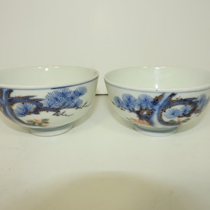 Early 20th century chinese rice bowls