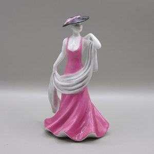 Coalport Debutante, Poppy, Coalport Figurine, Collectible, Hand painted,