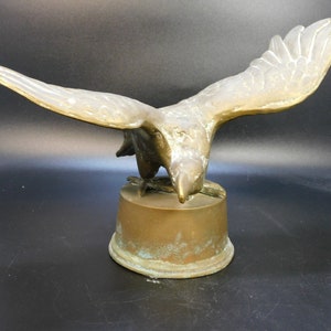 vintage brass eagle