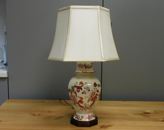 Chinese Style Temple Jar Table Lamp With Shade Etsy UK