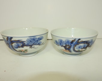 Early 20th century chinese rice bowls